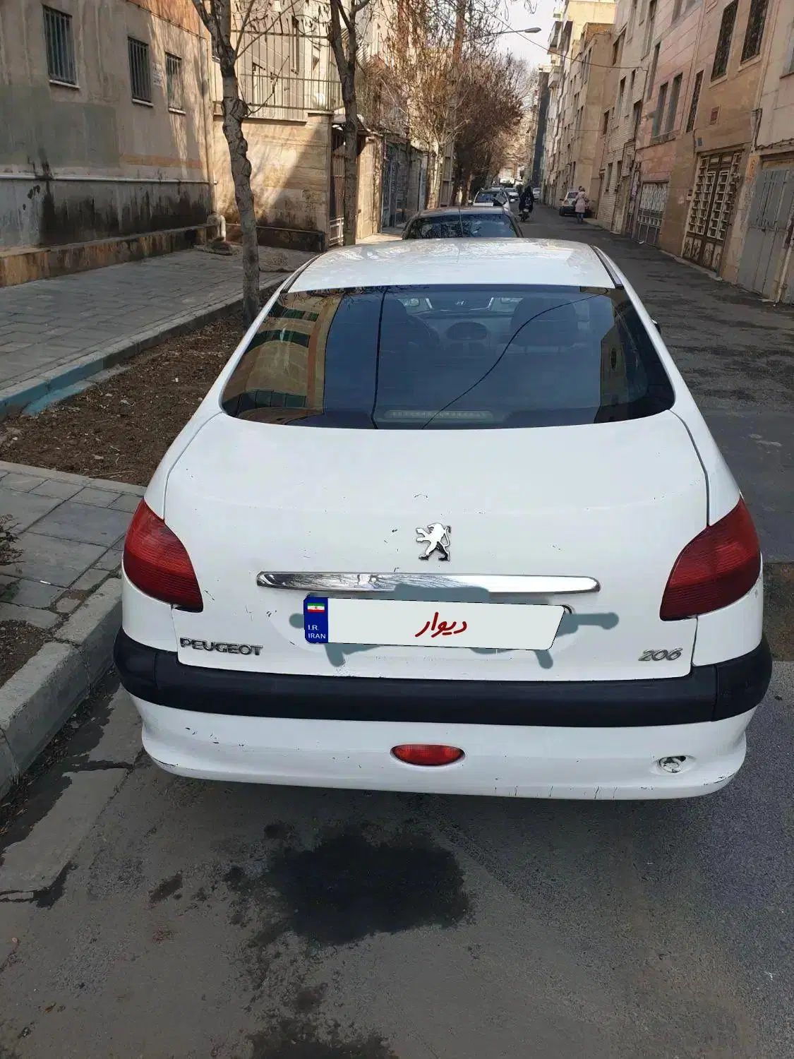 پژو ۲۰۶ صندوق دار v9 - 1388