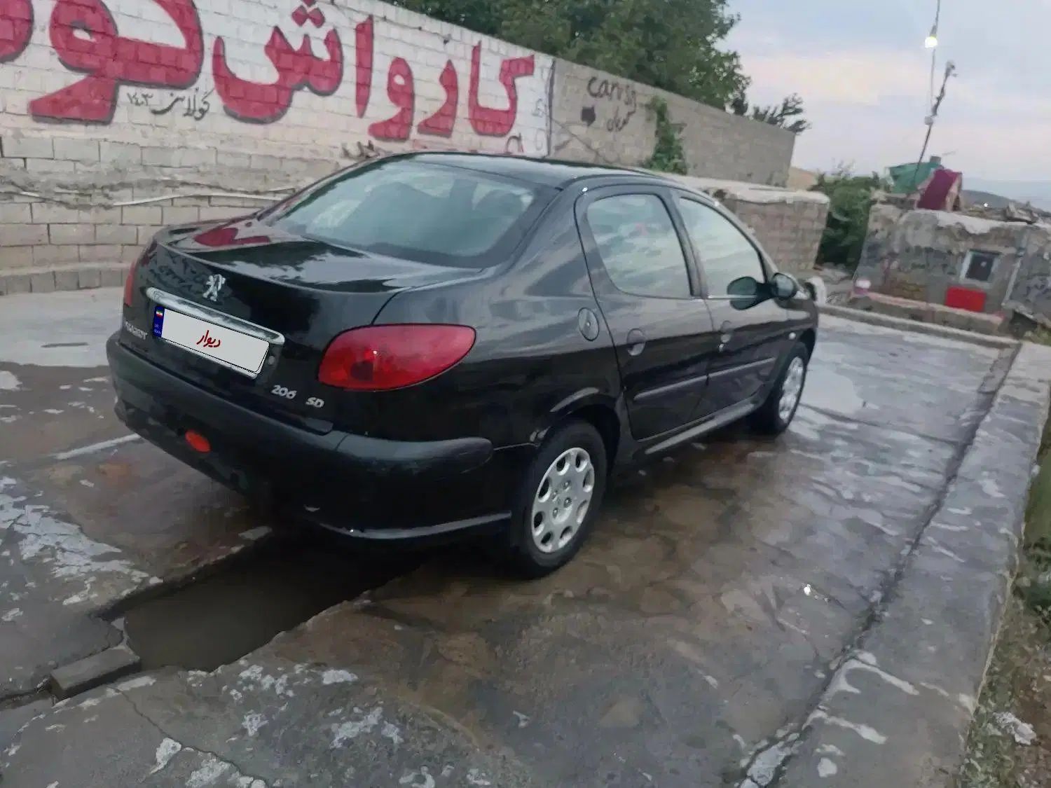 پژو ۲۰۶ صندوق دار v8 - 1398