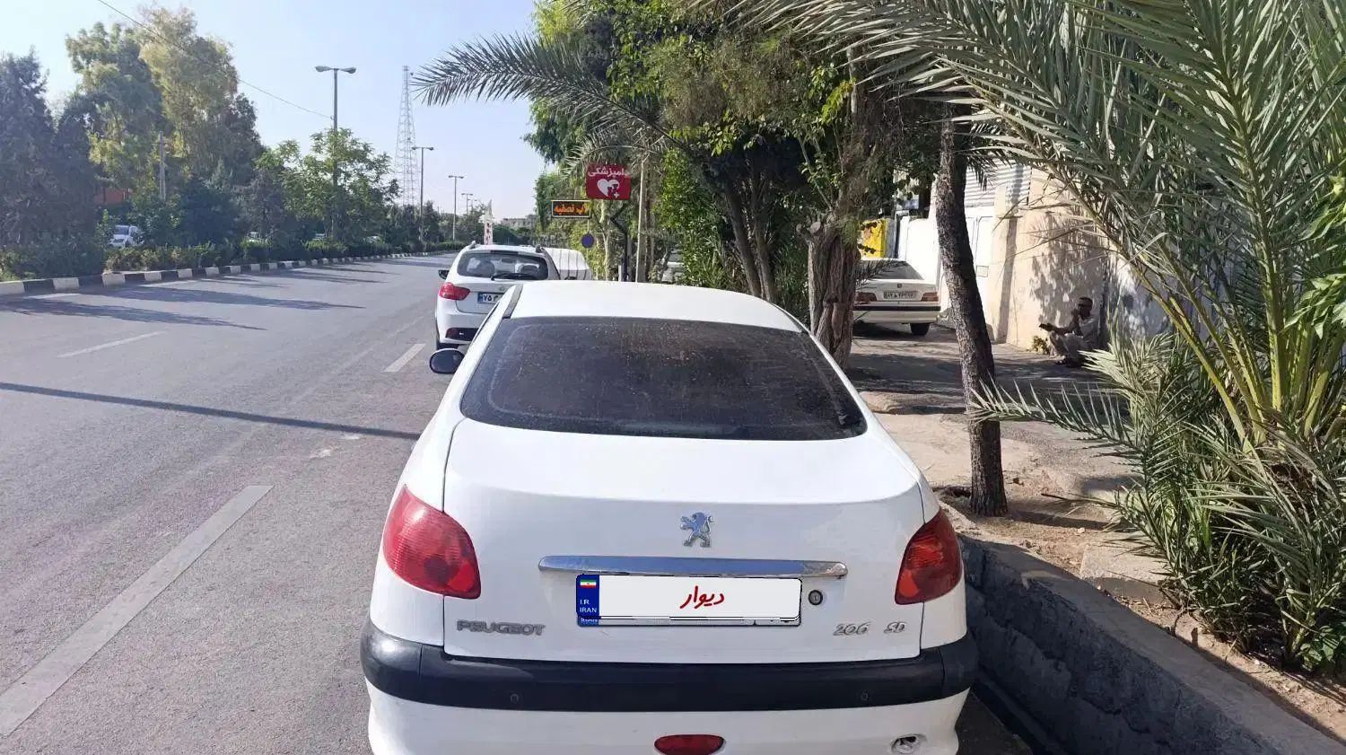 پژو ۲۰۶ صندوق دار v8 - 1398