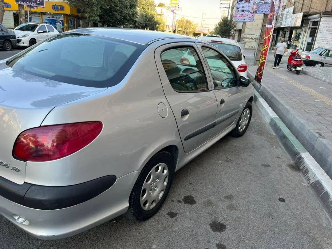 پژو ۲۰۶ صندوق دار v8 - 1388