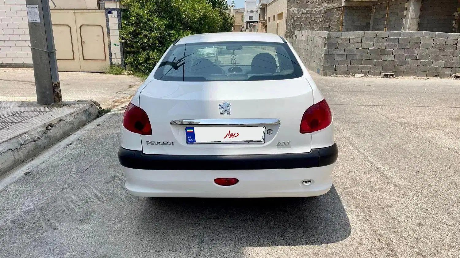 پژو ۲۰۶ صندوق دار v1 - 1390