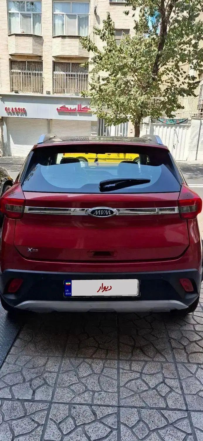 ام وی ام X22 اتوماتیک اسپرت - 1396