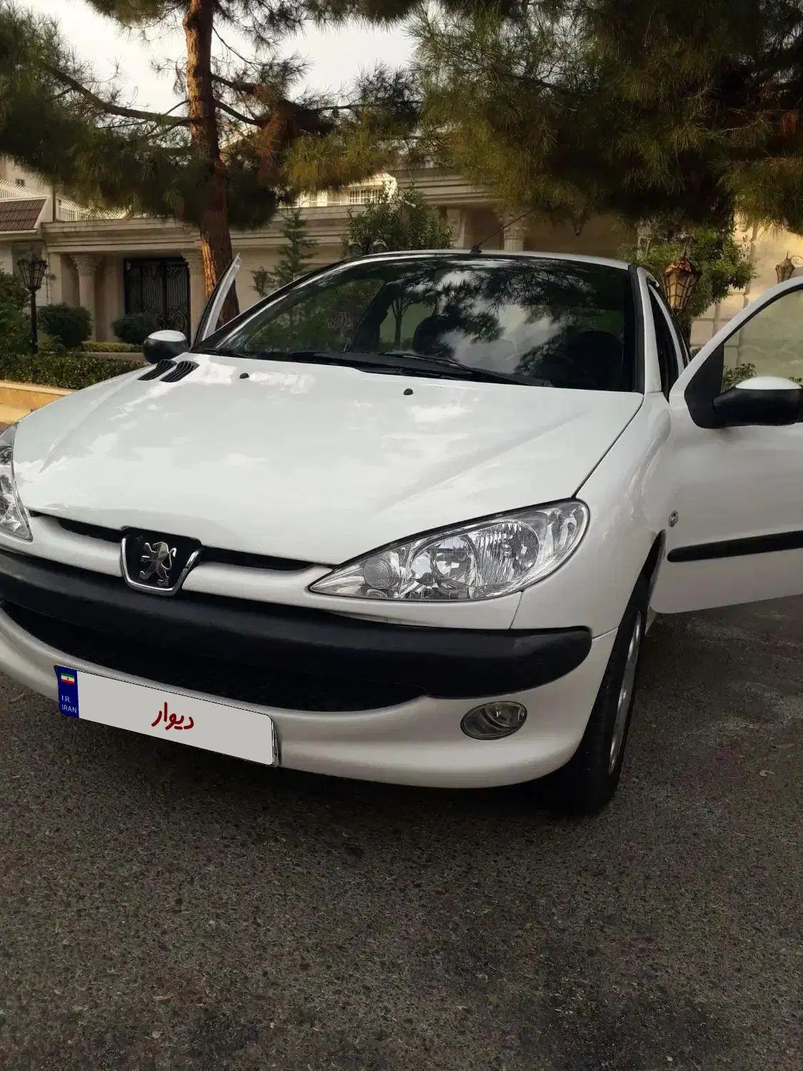 پژو ۲۰۶ صندوق دار v8 - 1390