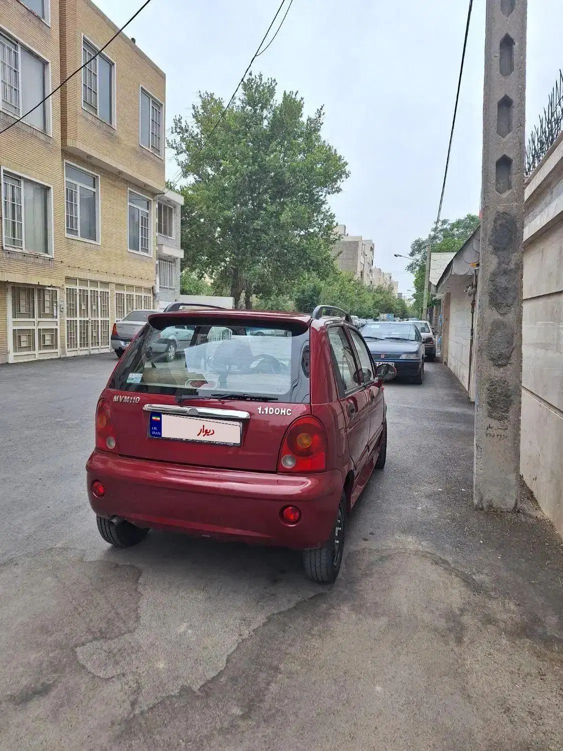 ام وی ام 110 چهار سیلندر دنده ای - 1394