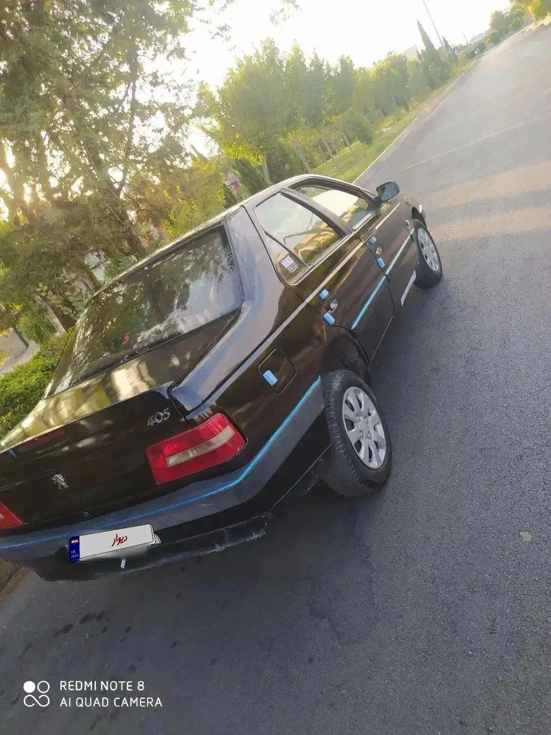 پژو 405 SLX بنزینی  XU7 - 1389