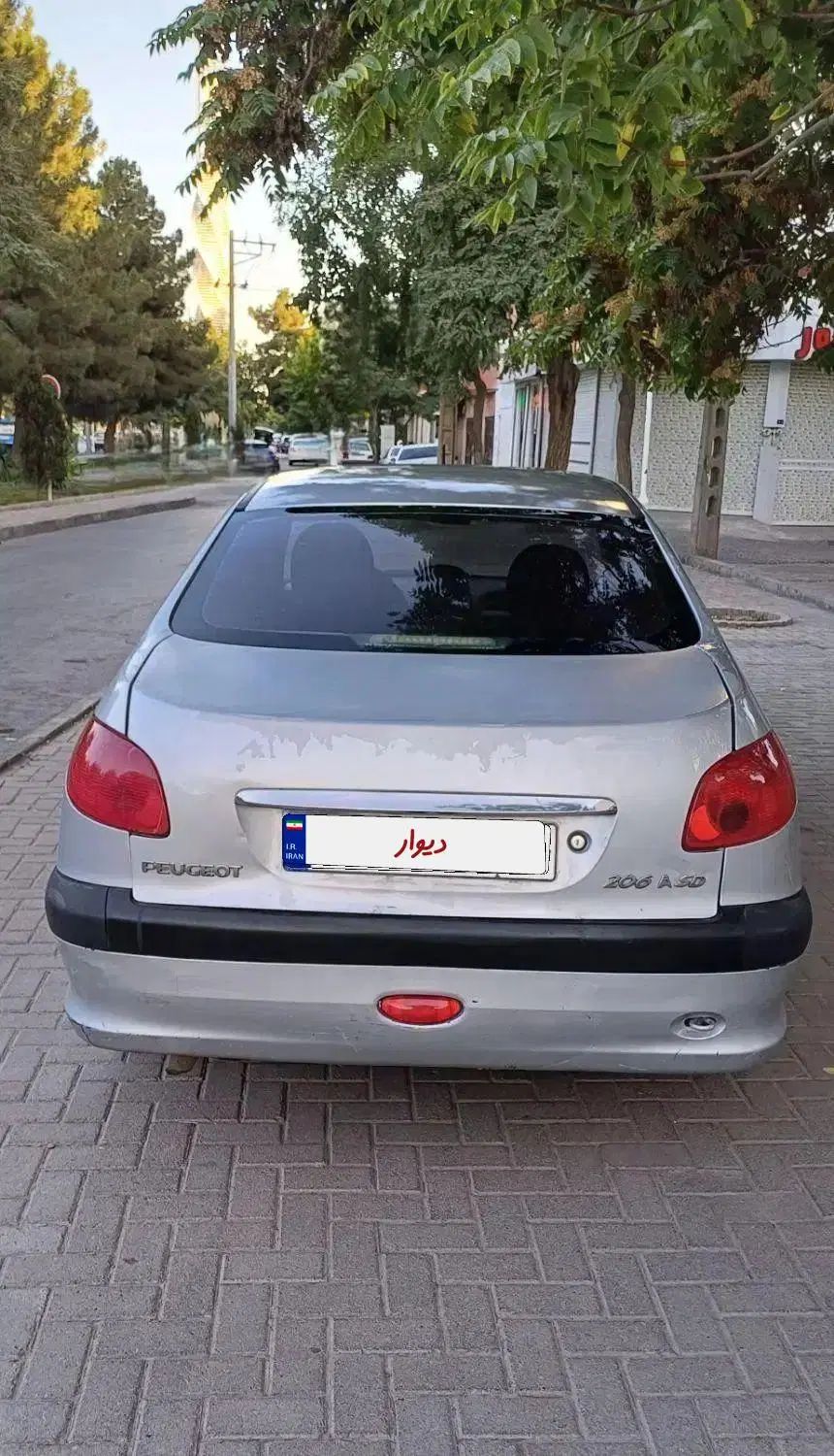 پژو ۲۰۶ صندوق دار v9 - 1387