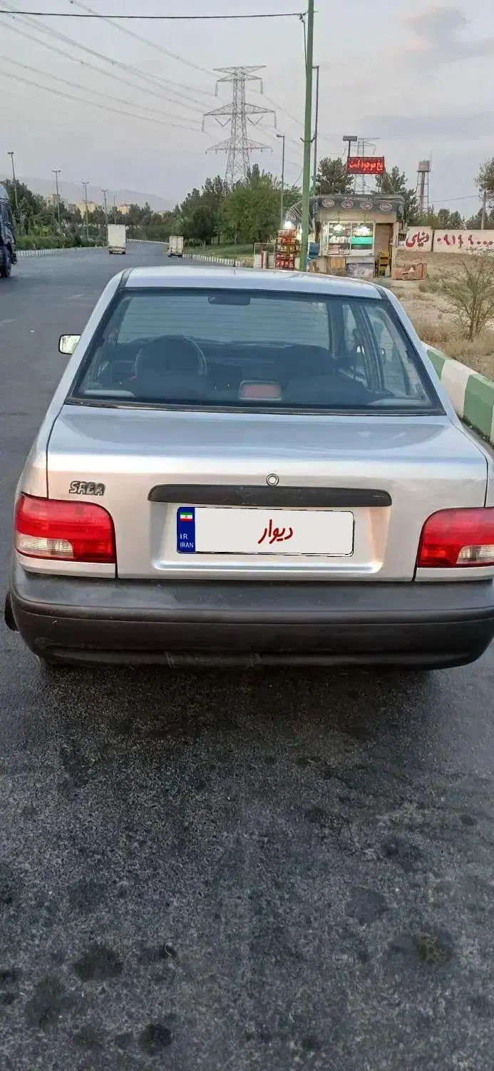 پراید صبا بنزینی - 1387