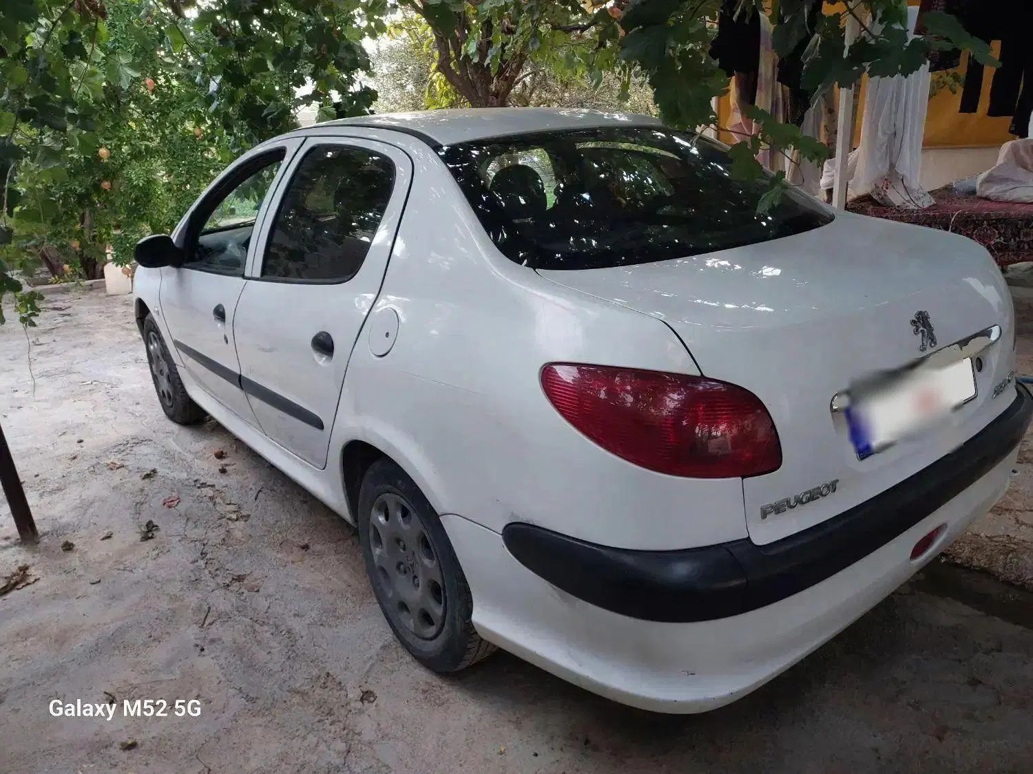 پژو ۲۰۶ صندوق دار v8 - 1387