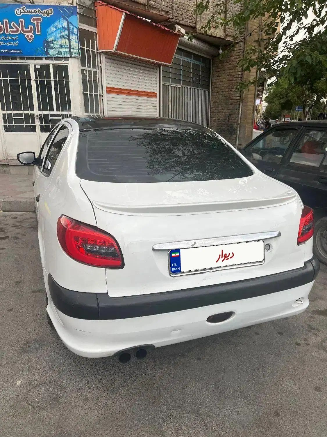 پژو ۲۰۶ صندوق دار v1 - 1389