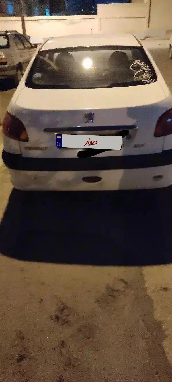 پژو ۲۰۶ صندوق دار v8 - 1394
