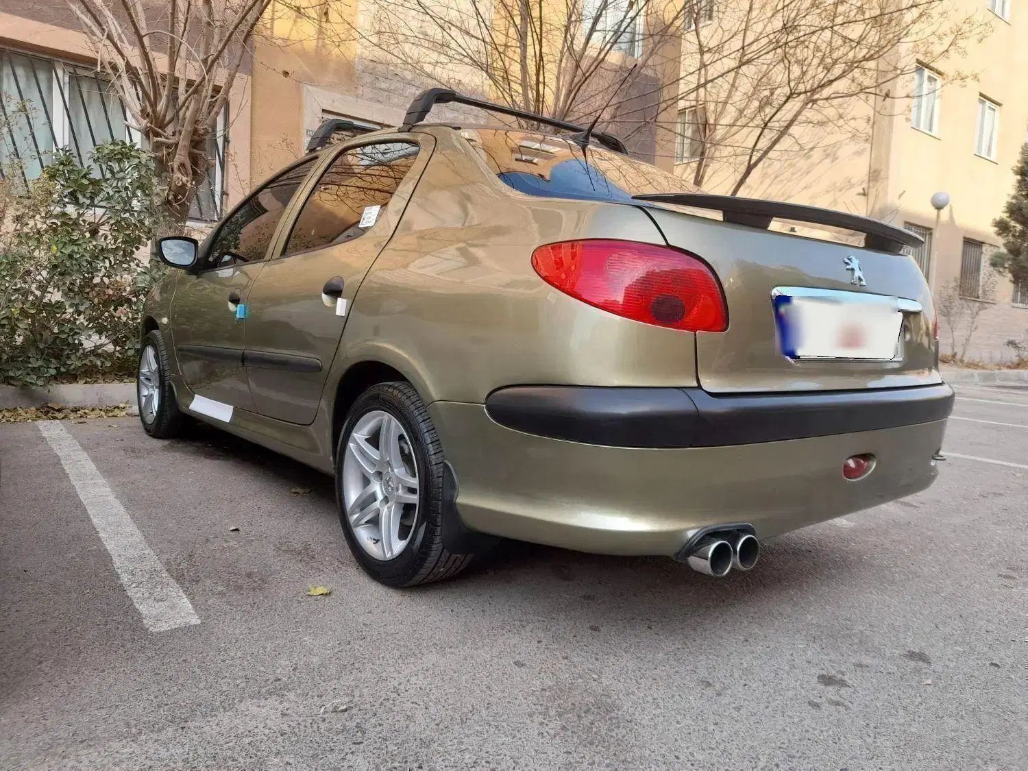پژو ۲۰۶ صندوق دار v8 - 1385