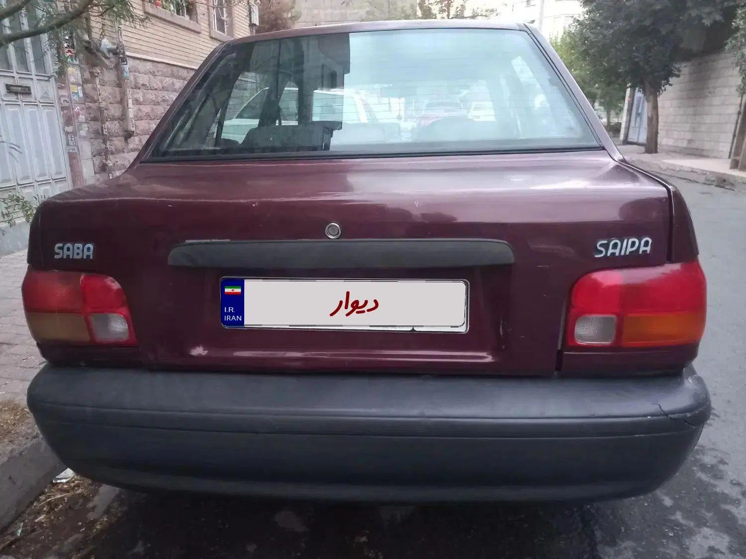 پراید صبا بنزینی - 1387