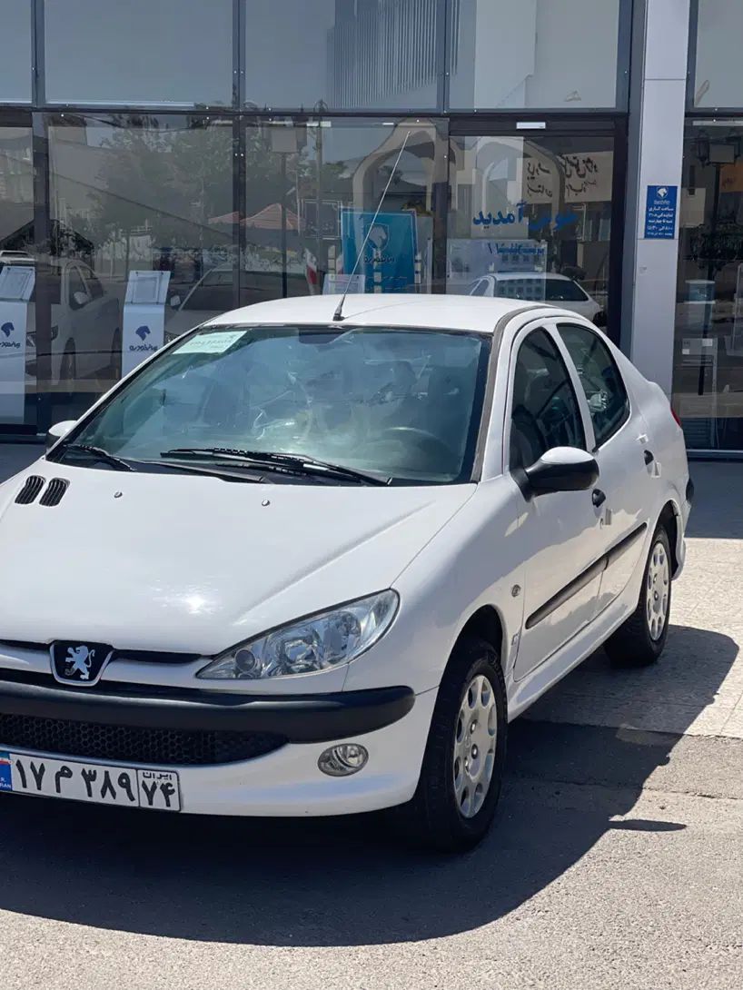پژو ۲۰۶ صندوق دار v8 - 1394