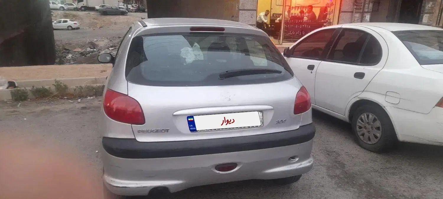 پژو 206 تیپ 3 - 1388