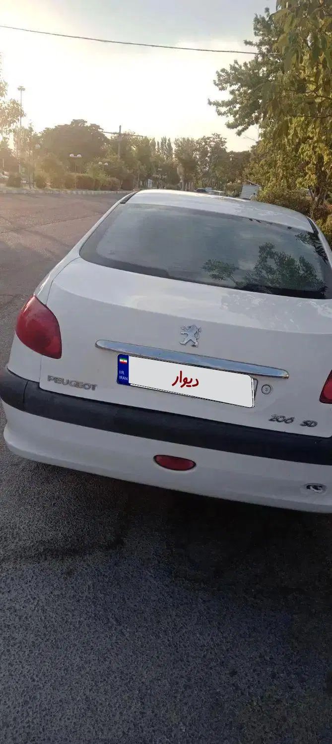 پژو 206 تیپ 2 - 1389