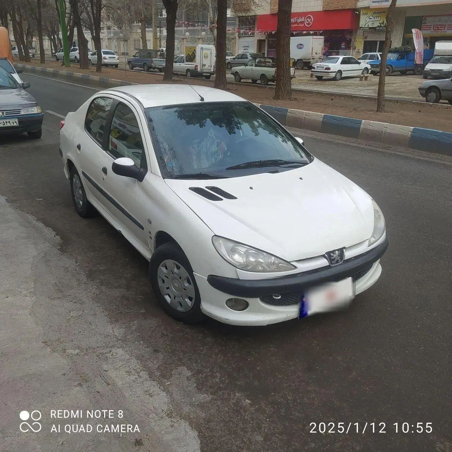 پژو ۲۰۶ صندوق دار v2 - 1387