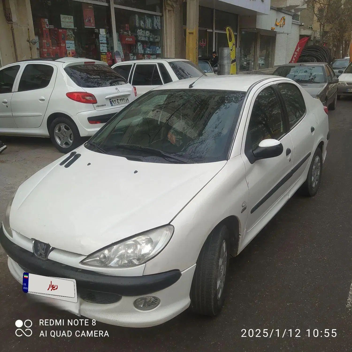 پژو ۲۰۶ صندوق دار v2 - 1387