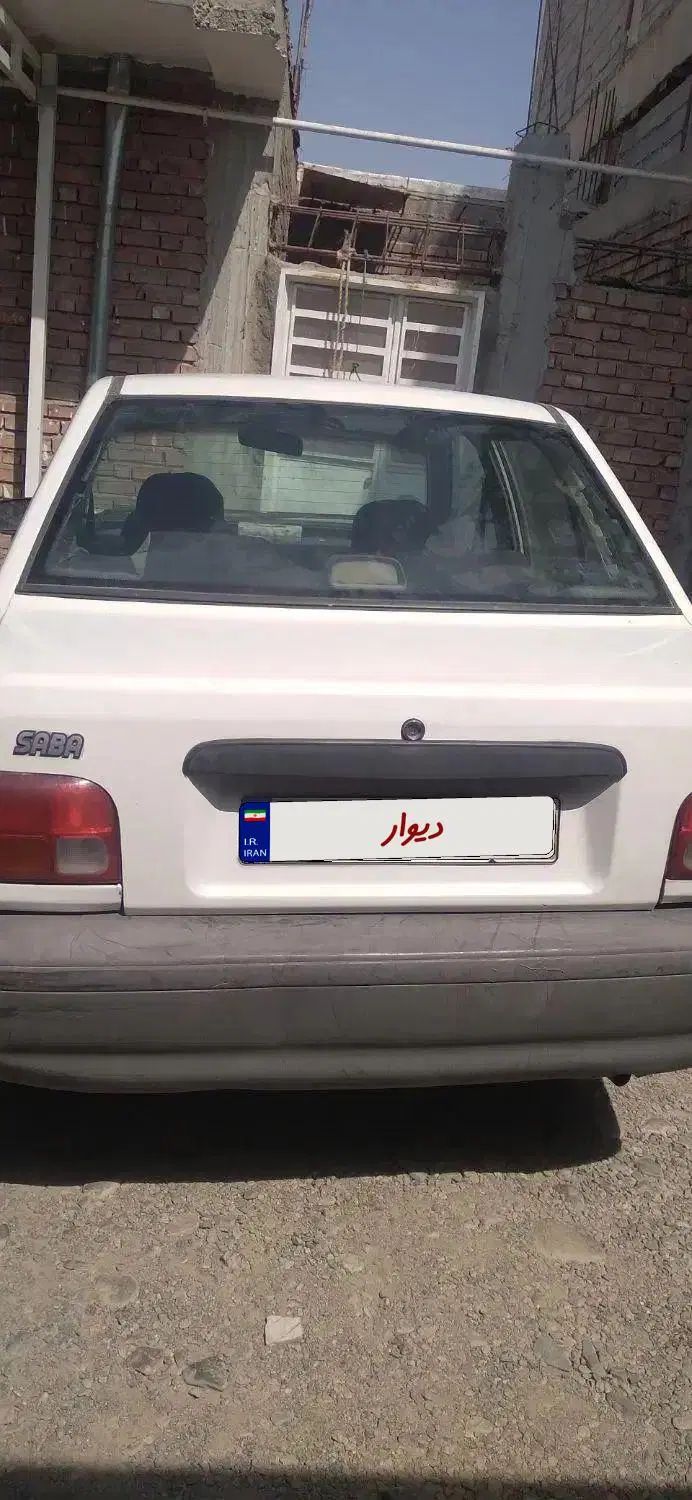 پراید صبا بنزینی - 1386