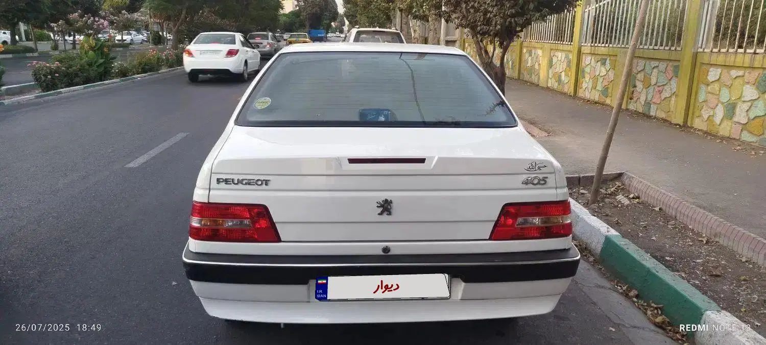 پژو 405 SLX بنزینی TU5 - 1400