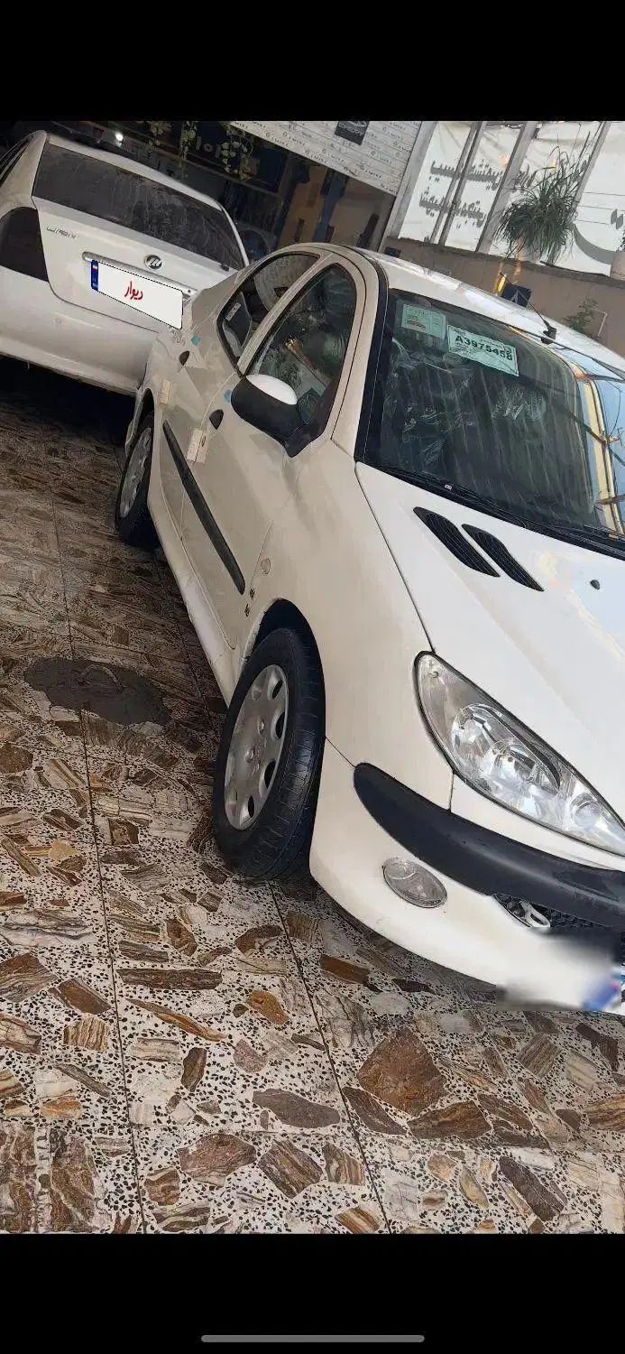 پژو ۲۰۶ صندوق دار v20 - 1388