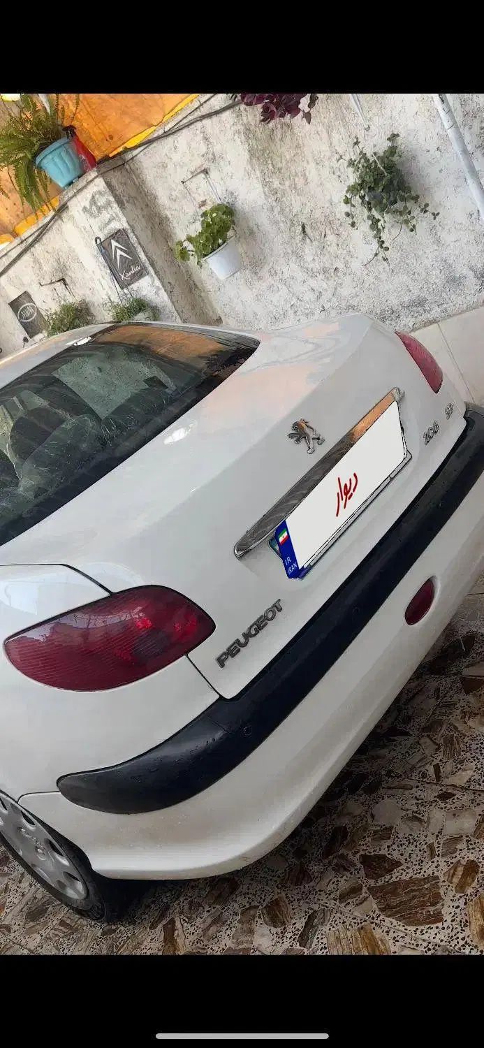 پژو ۲۰۶ صندوق دار v20 - 1388