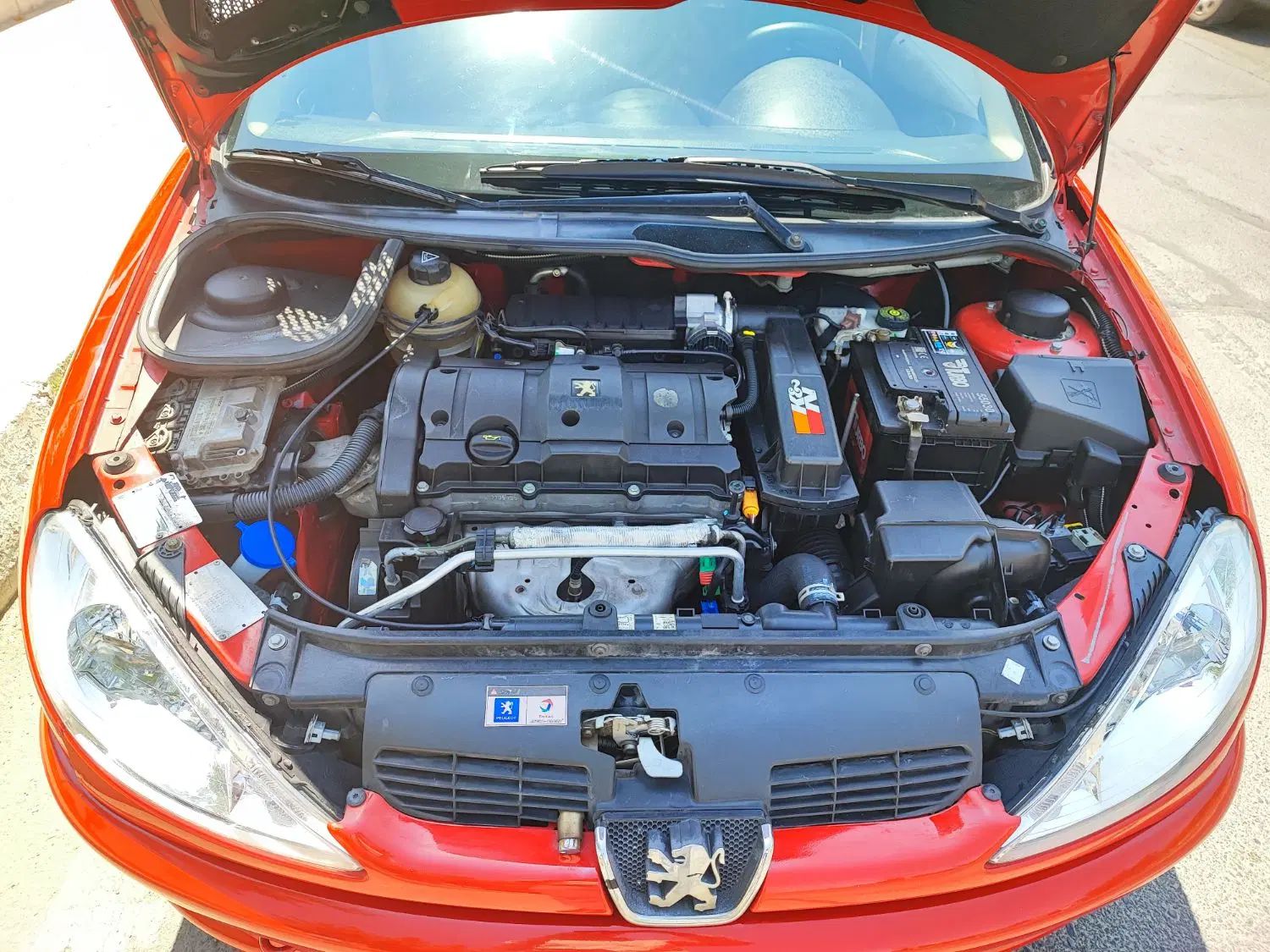 پژو ۲۰۶ صندوق دار v8 - 1391