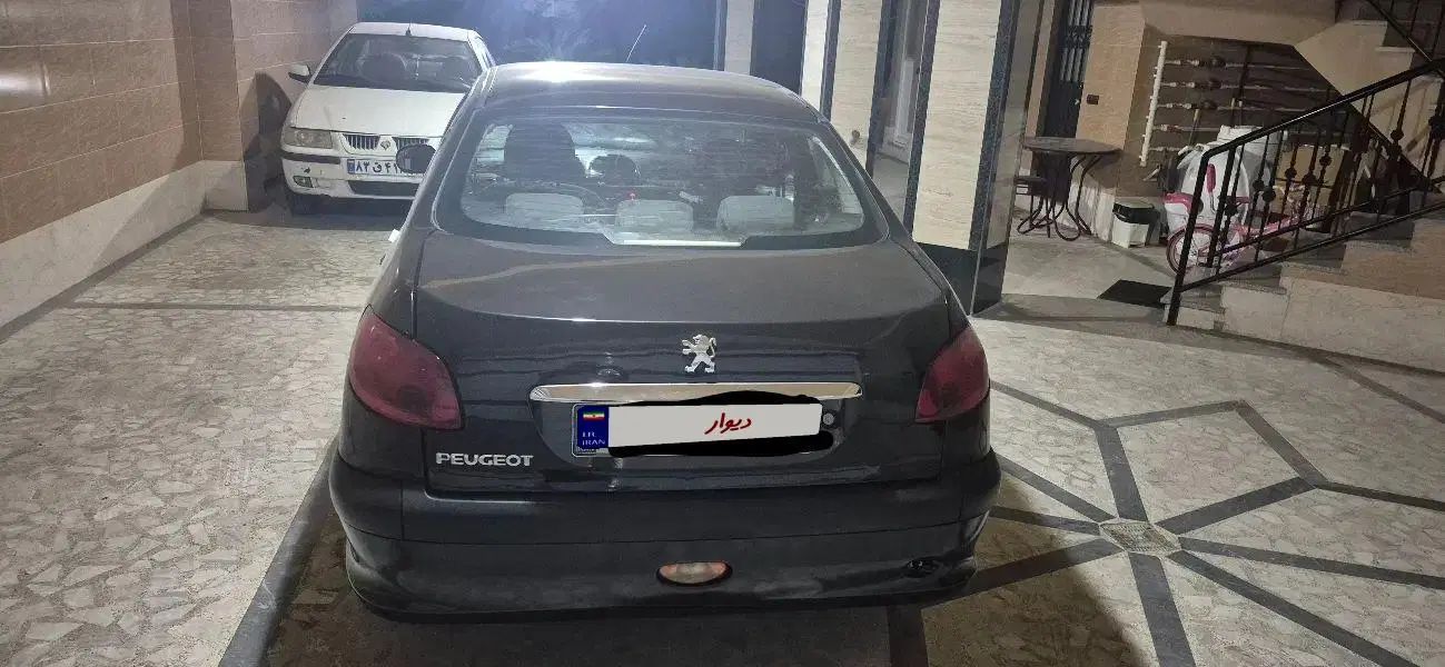 پژو ۲۰۶ صندوق دار v9 - 1391