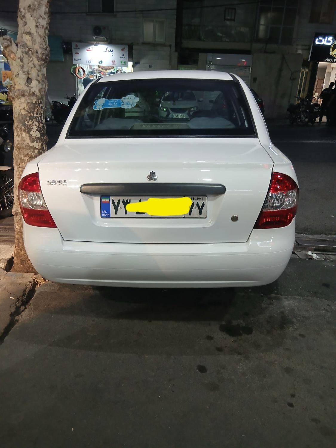 تیبا صندوق دار EX - 1394