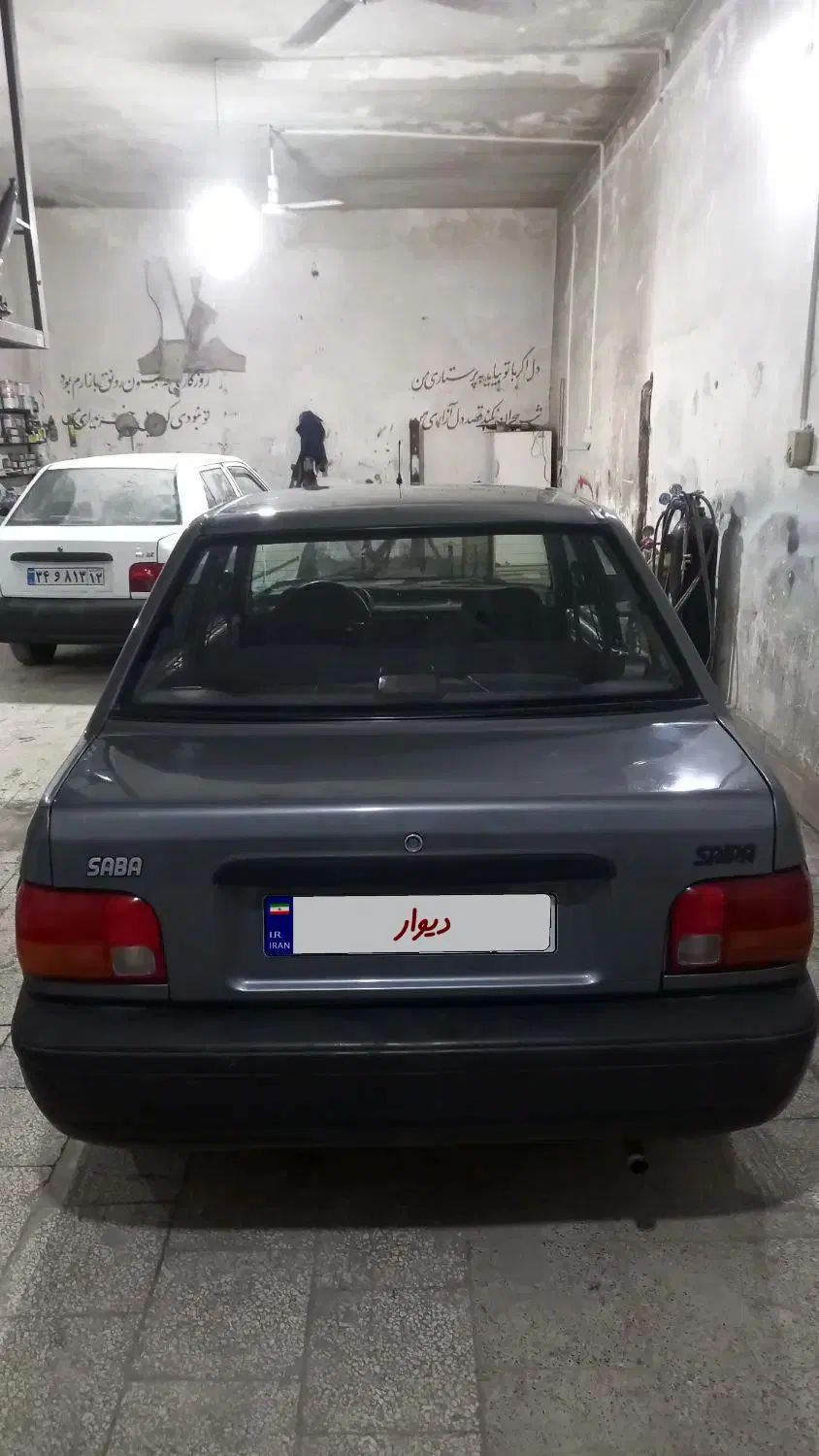پراید صبا بنزینی - 1386