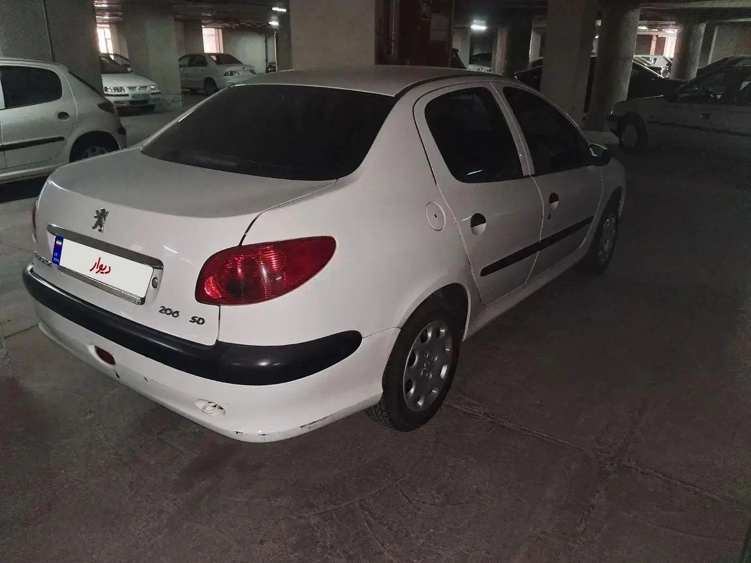 پژو ۲۰۶ صندوق دار v8 - 1400