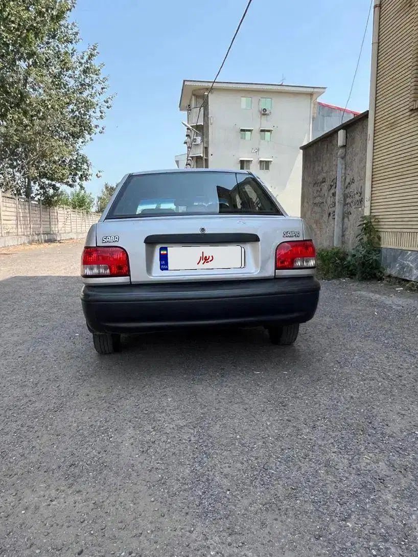 پراید صبا بنزینی - 1386