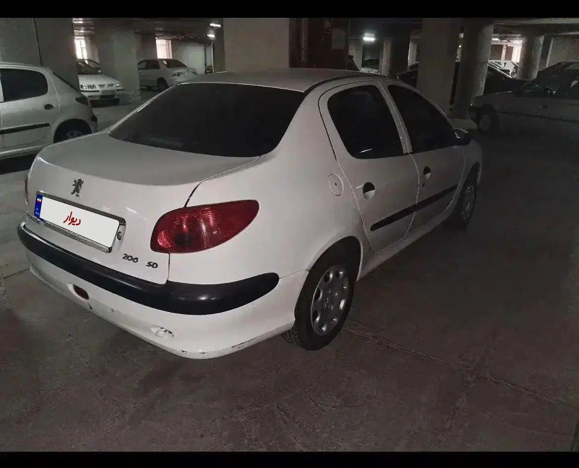 پژو ۲۰۶ صندوق دار v8 - 1399