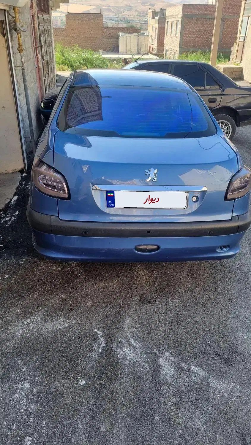 پژو ۲۰۶ صندوق دار v8 - 1393