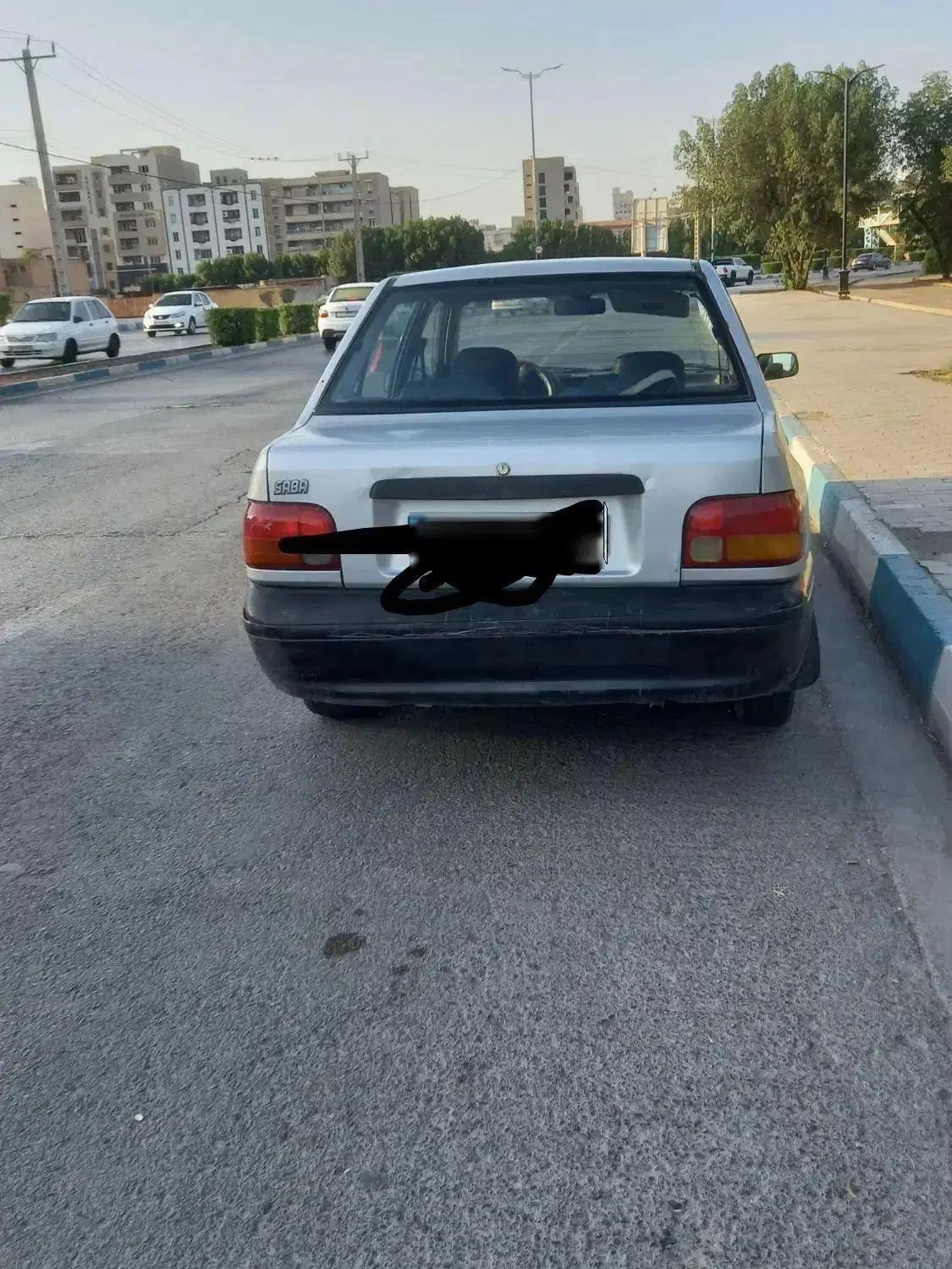 پراید صبا بنزینی - 1387