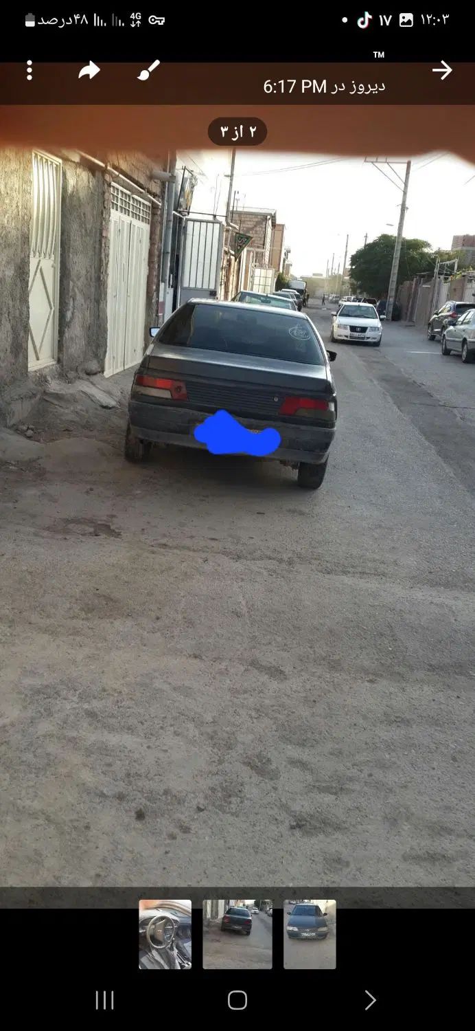 پژو روآ بنزینی - 1386