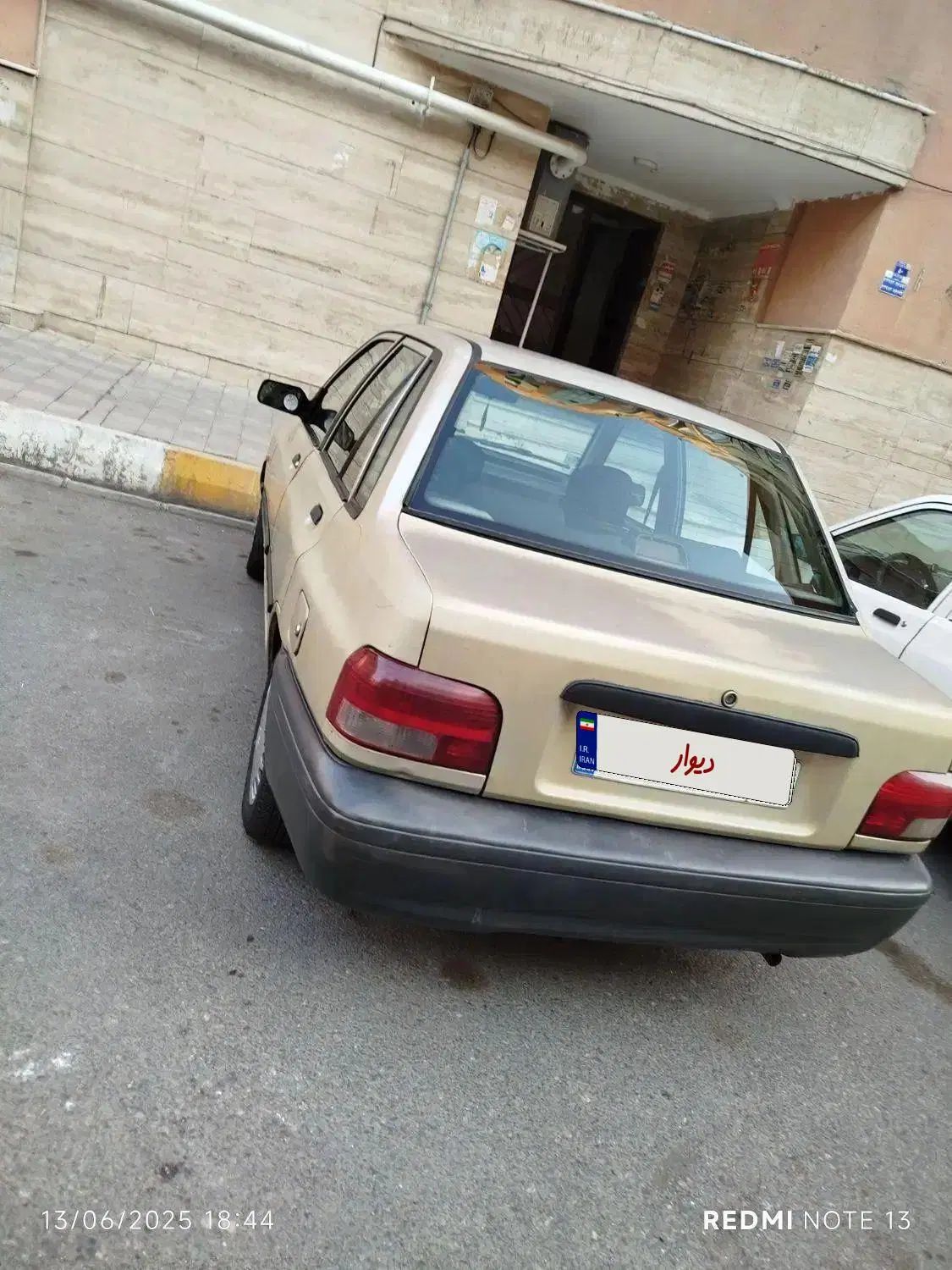 پراید صبا بنزینی - 1386