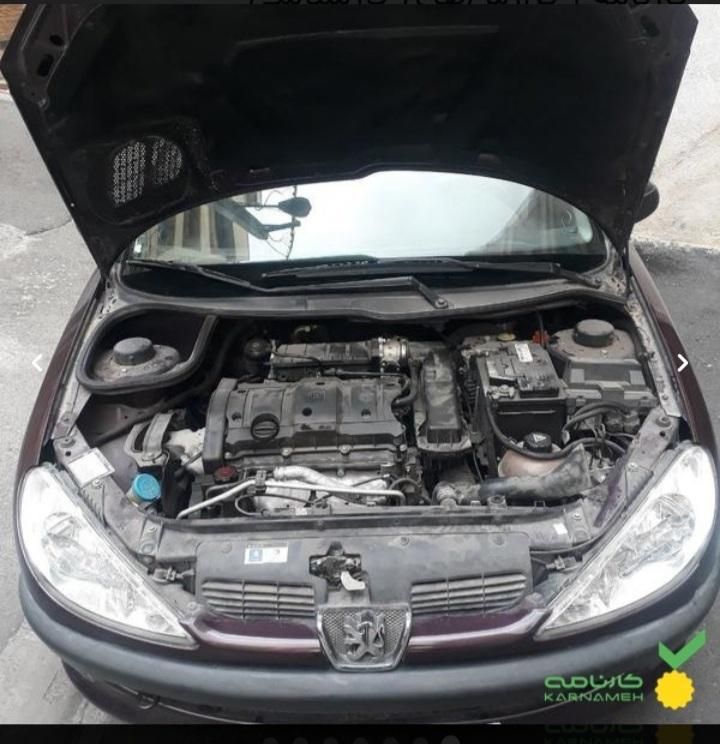 پژو ۲۰۶ صندوق دار v8 - 1393
