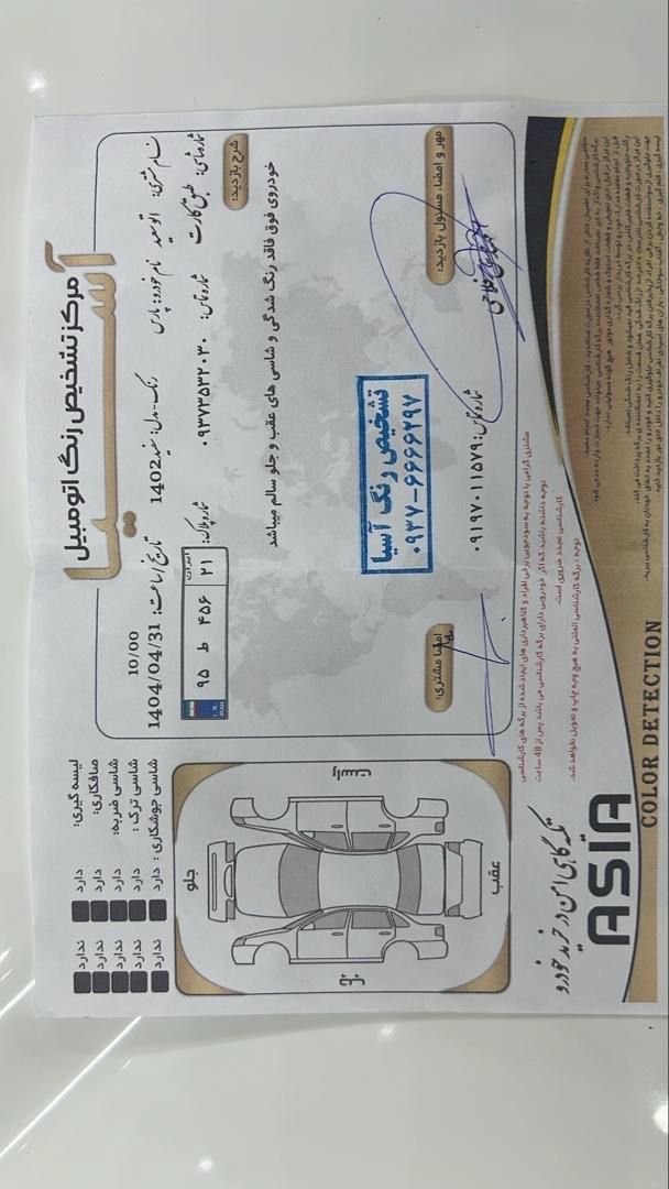 پژو پارس XU7P - 1402
