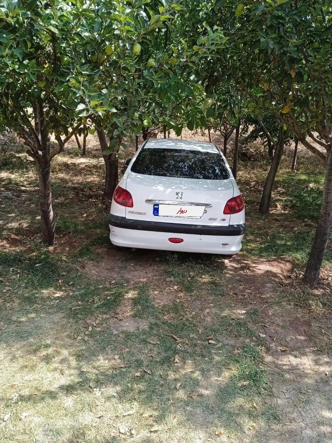 پژو ۲۰۶ صندوق دار v8 - 1397