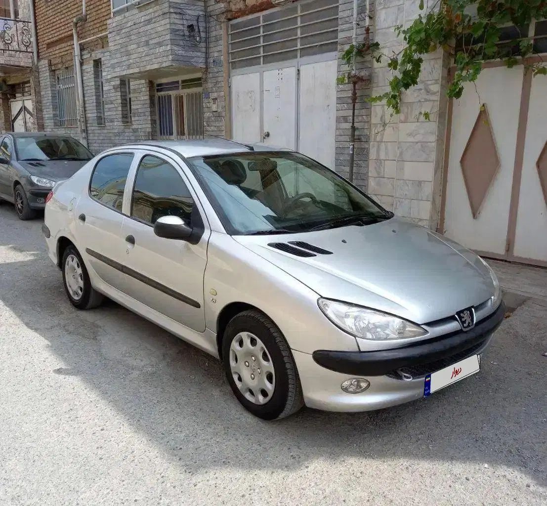 پژو ۲۰۶ صندوق دار v20 - 1390