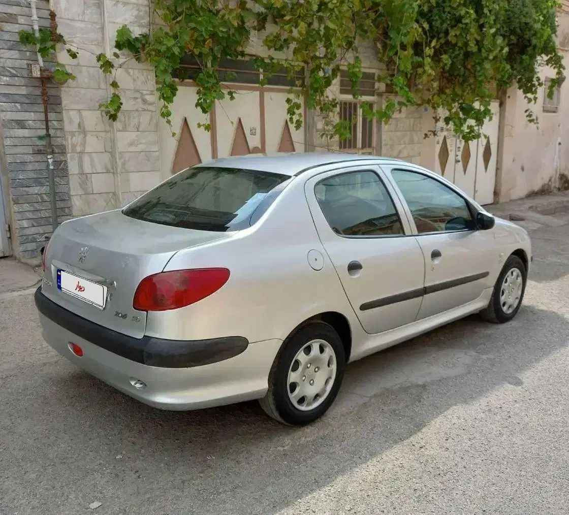 پژو ۲۰۶ صندوق دار v20 - 1390