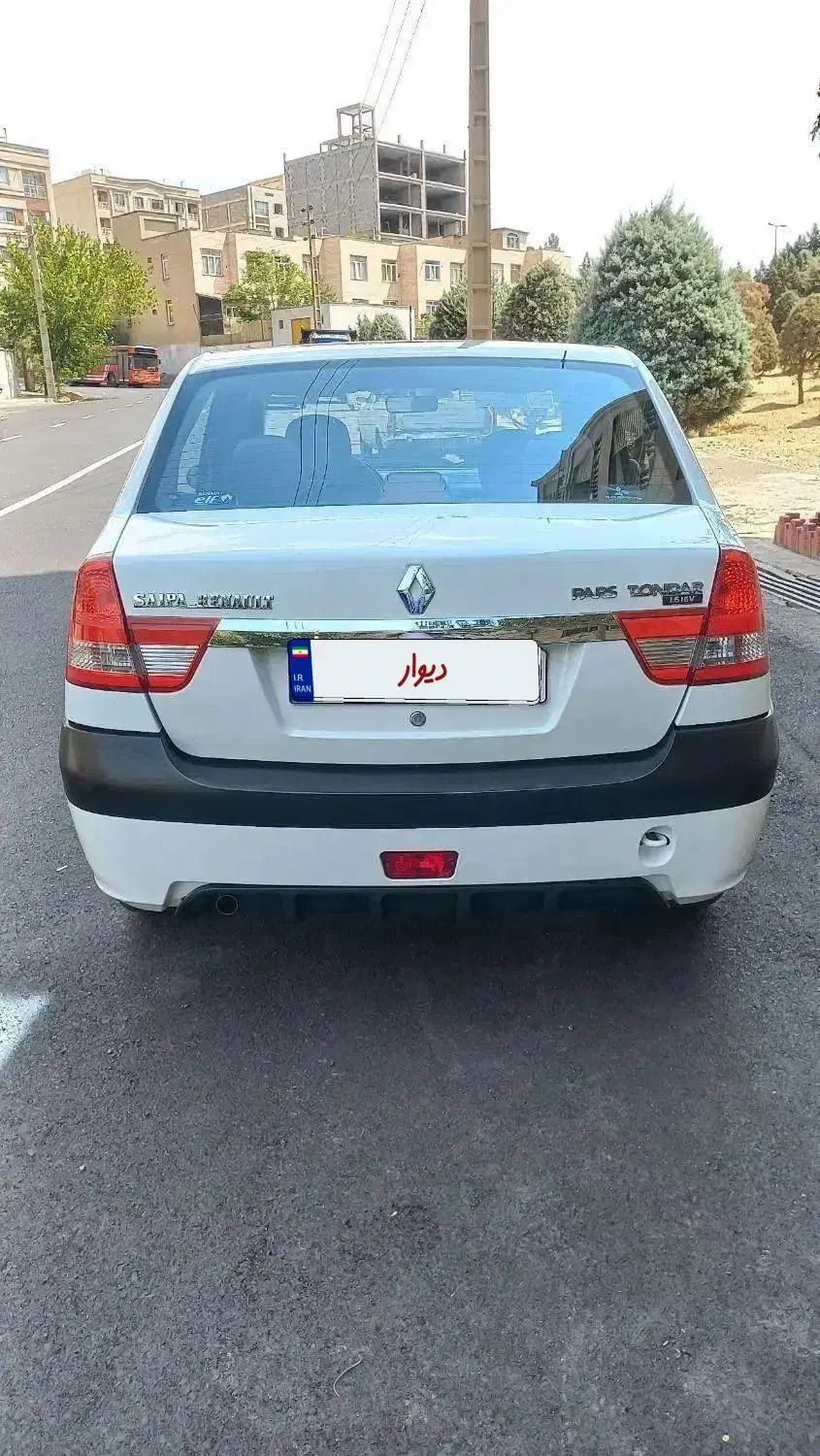 رنو پارس تندر گیربکس JHQ + مولتی مدیا - 1394