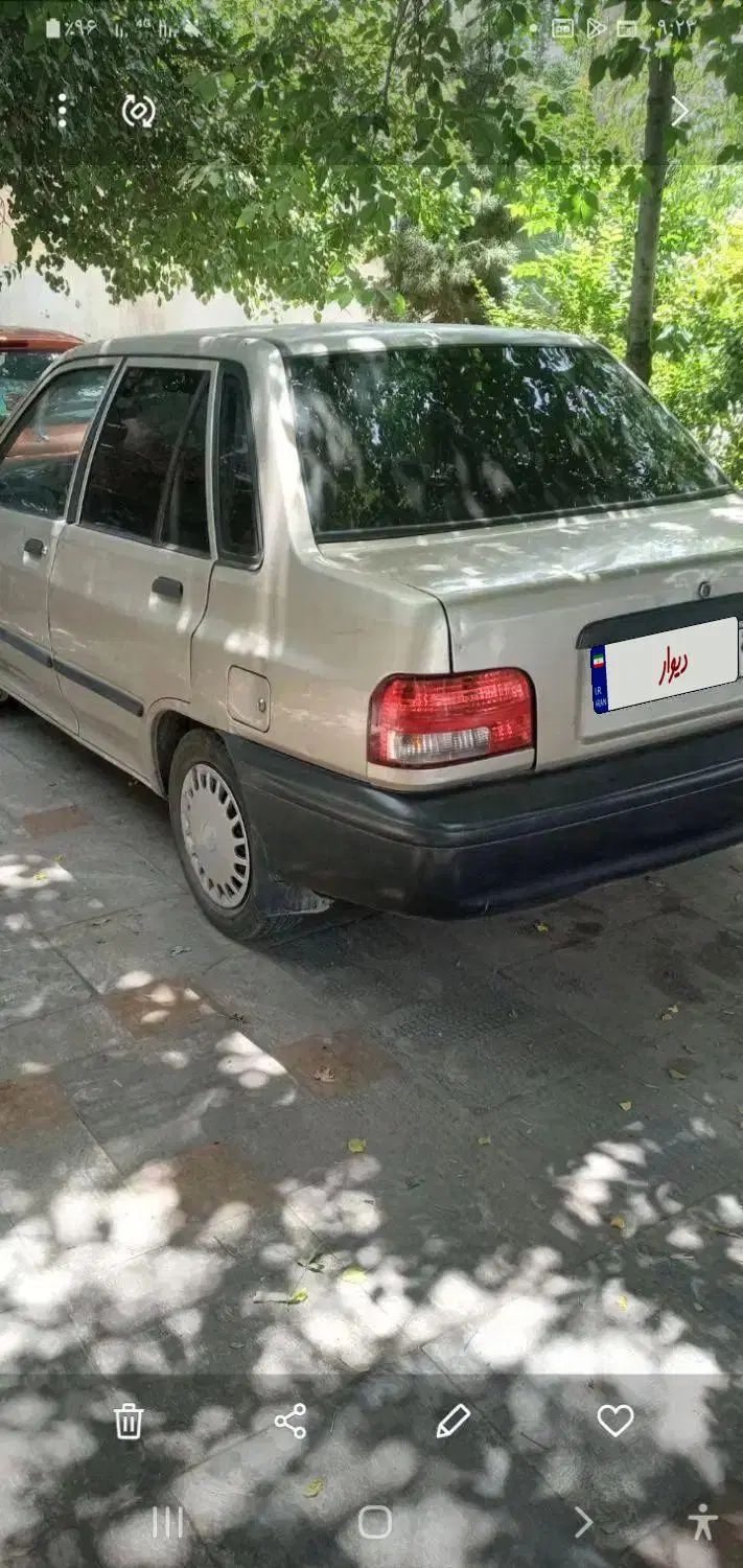 پراید صبا بنزینی - 1387