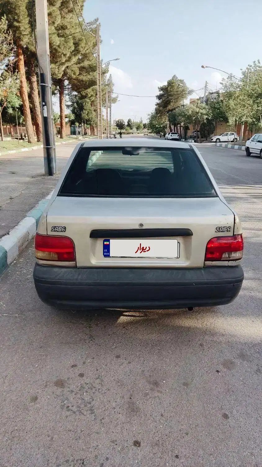 پراید صبا بنزینی - 1386