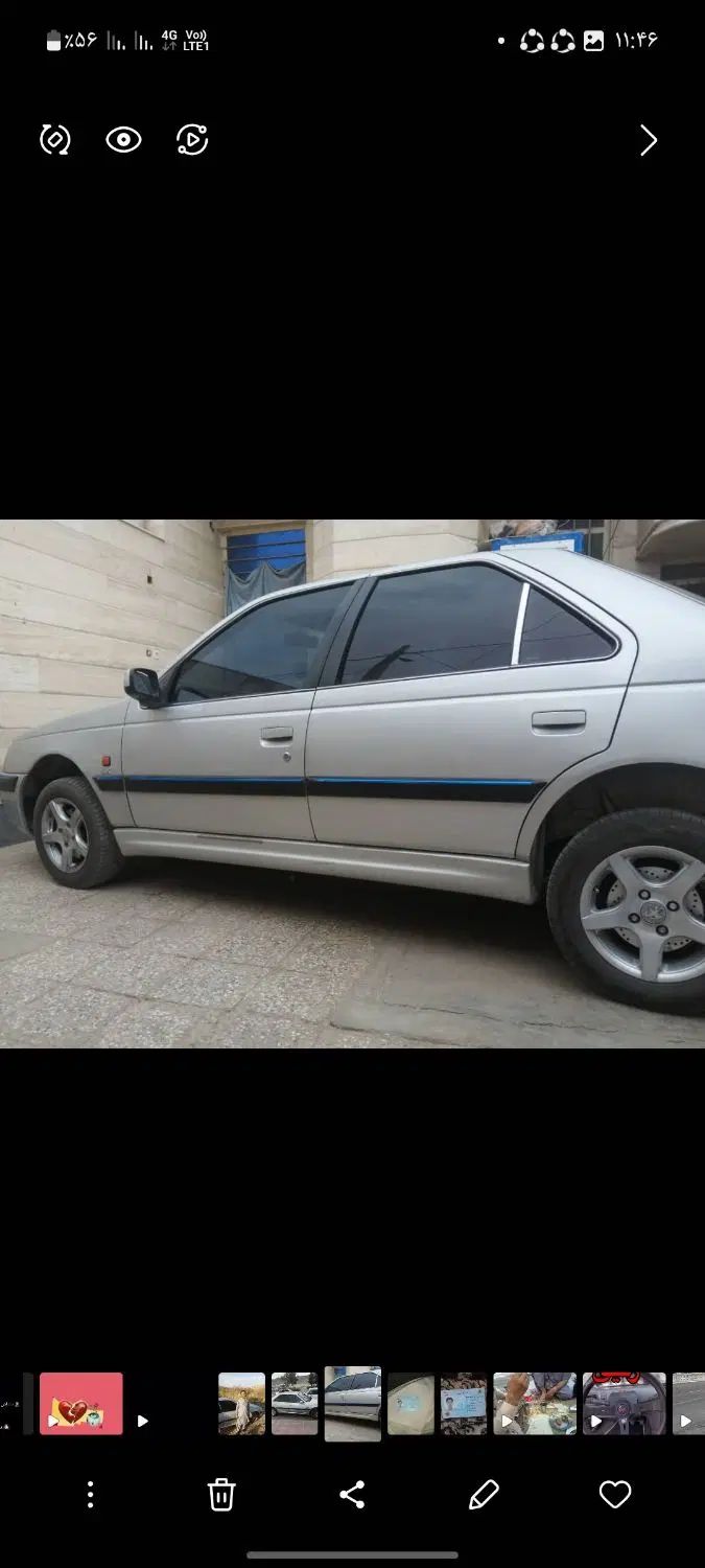 پژو پارس XU7ساده - 1386