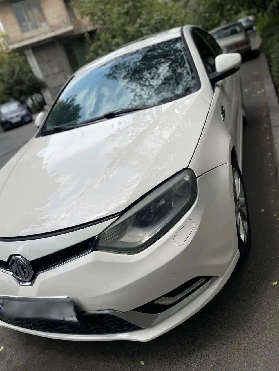 ام جی 6 لیفت بک GT فیس جدید - 2015