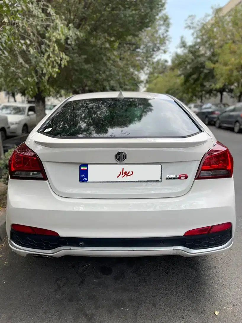 ام جی 6 لیفت بک GT فیس جدید - 2015