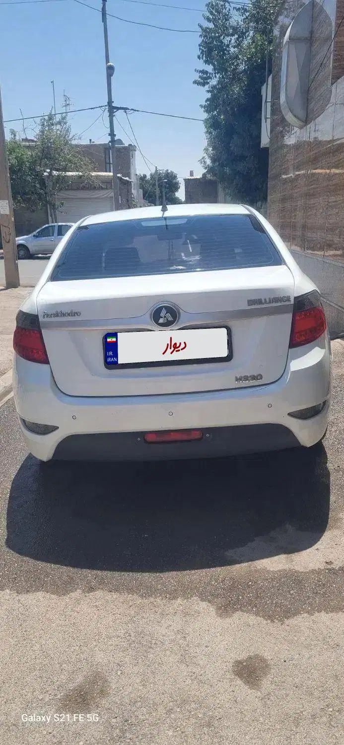 برلیانس H330 دنده‌ای 1500 - 1396