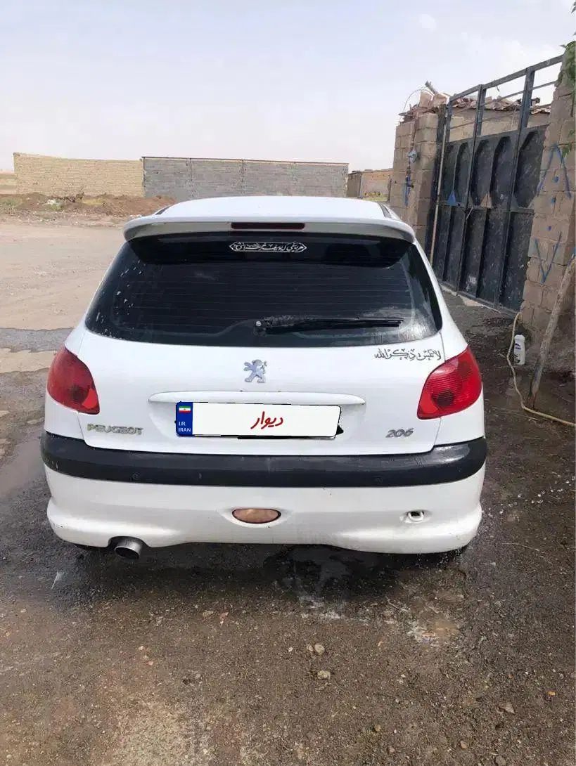 پژو 206 تیپ 2 - 1396