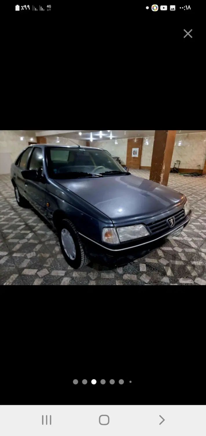 پژو 405 GLX - دوگانه سوز - 1393